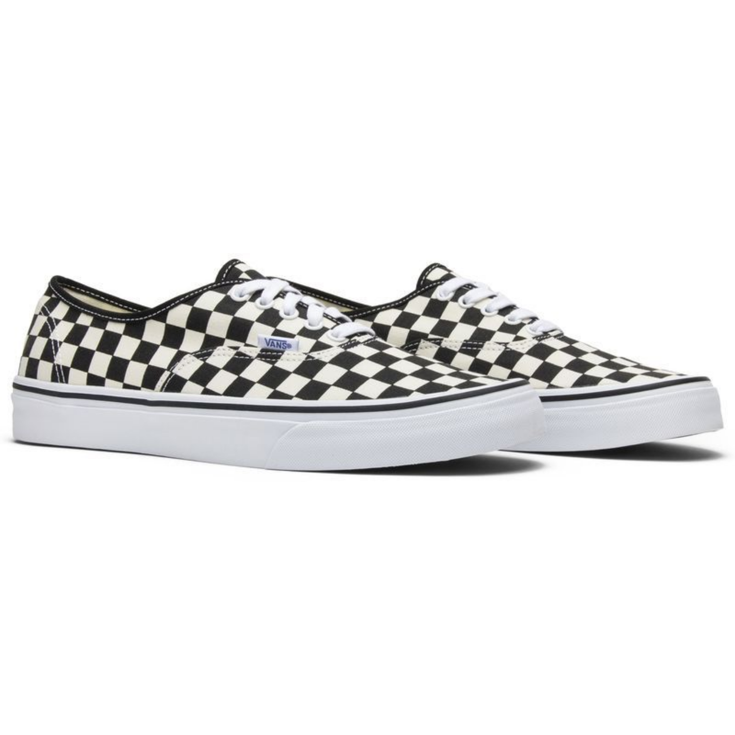 Vans Men's Authentic Sneakers, Black / White Checkerboard, VN000W4NDI0