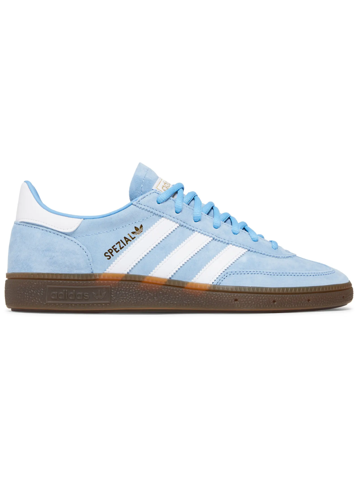 Adidas Originals Men's Light Blue/Gum Handball Spezial Sneakers, BD7632