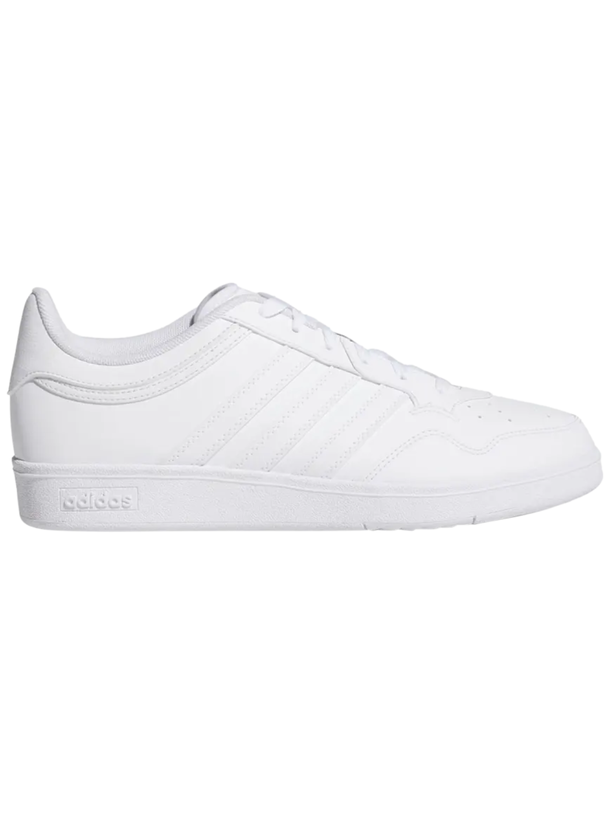 Adidas Men's White Hoops 4.0 Sneakers, JH6141 (Damaged Box)