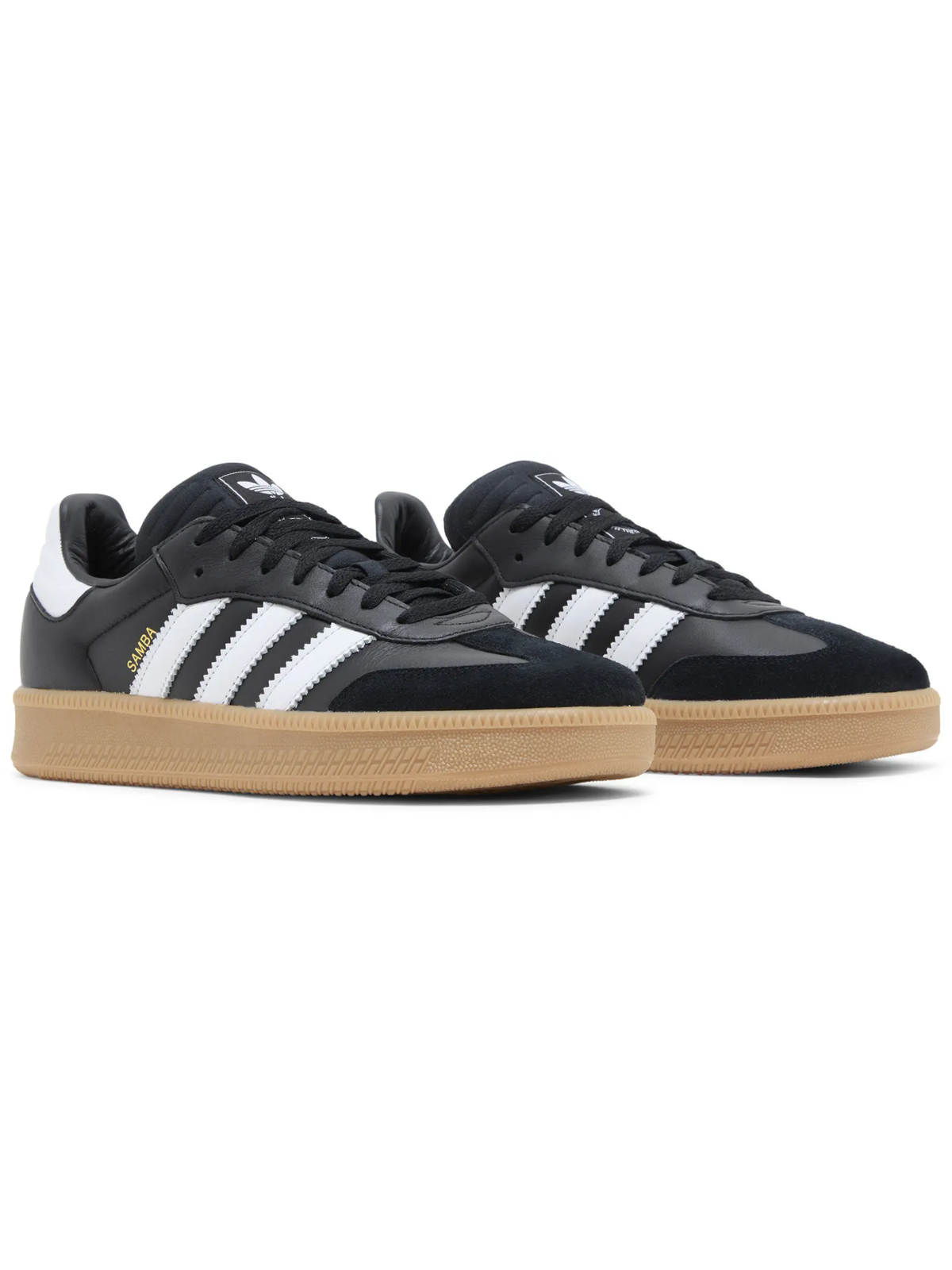 Adidas Originals Men's Black Samba Sneakers, IE1379 (Damaged Box)