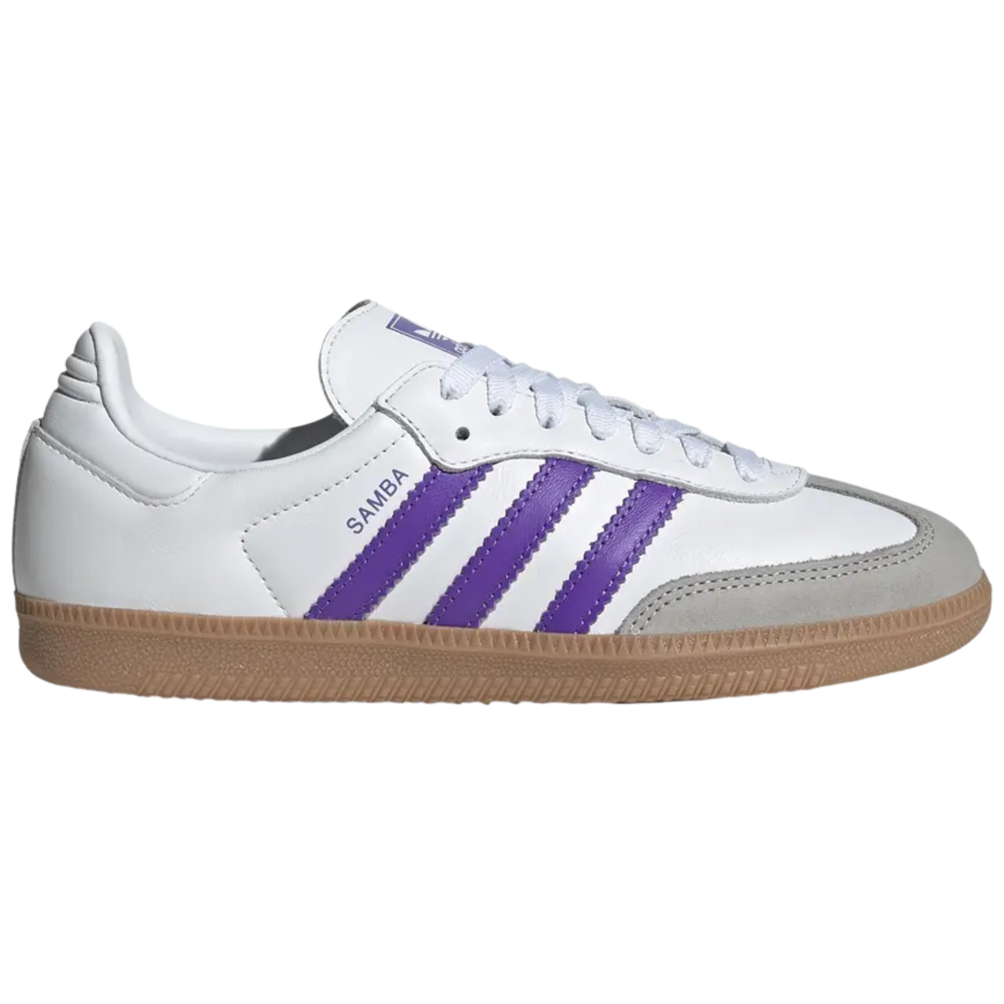 Adidas Originals Women's Purple Samba OG Sneakers, IH9058