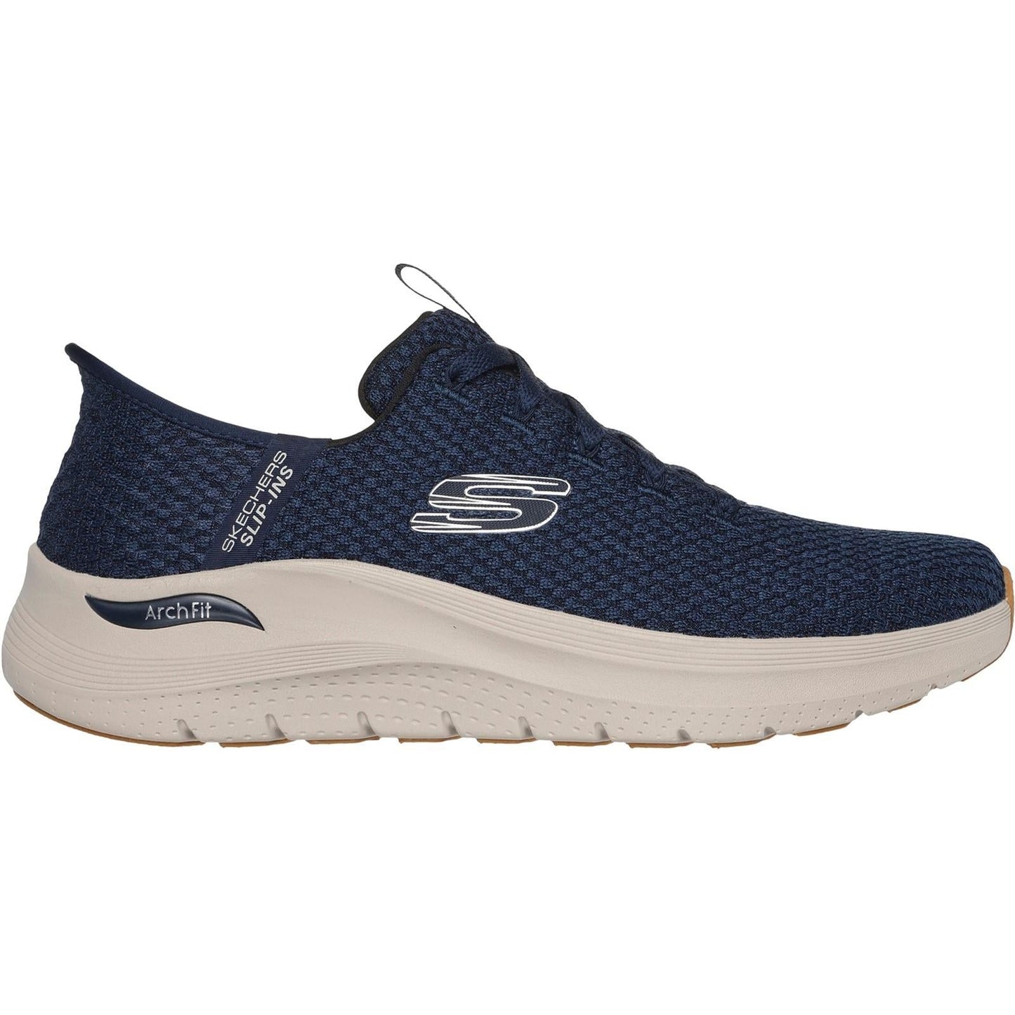 Men's Wide Fit Skechers 232462 Slip-ins Arch Fit 2.0 Look Ahead Trainers