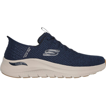 Men's Wide Fit Skechers 232462 Slip-ins Arch Fit 2.0 Look Ahead Trainers