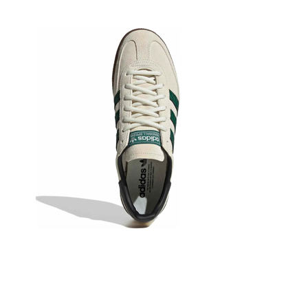 Adidas Originals Men's Off White/Green Handball Spezial Sneakers