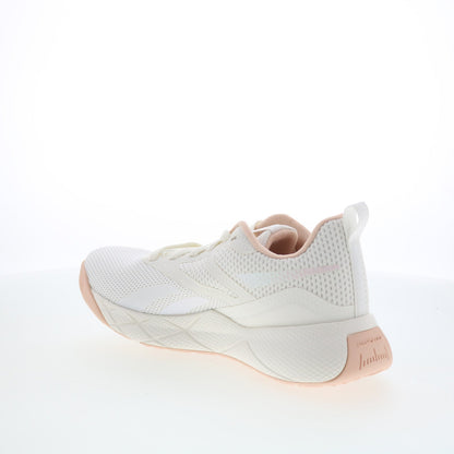 Reebok NFX Trainer Womens White Mesh Lace Up Athletic Cross Training Shoes