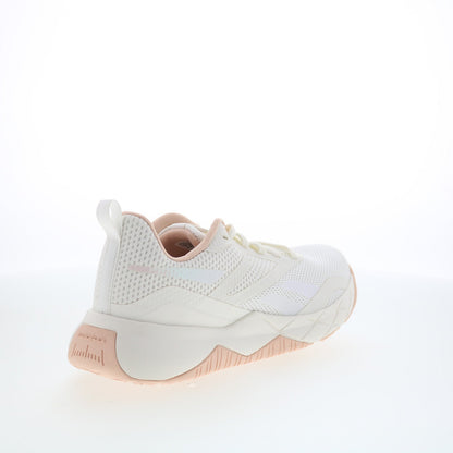 Reebok NFX Trainer Womens White Mesh Lace Up Athletic Cross Training Shoes