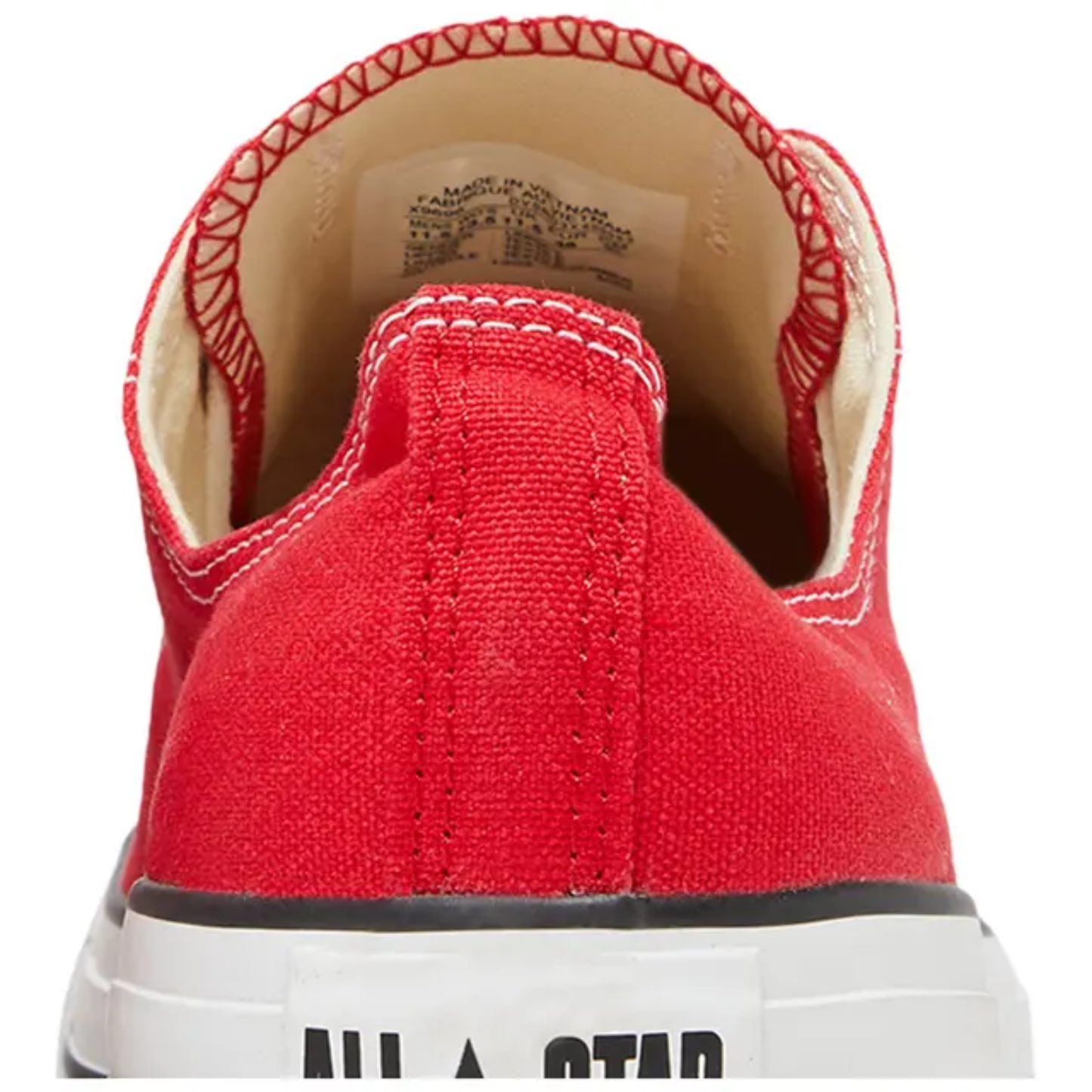 Converse Men's Red All Star Low Top, X9696