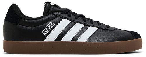 Adidas Men's VL Court Sneakers, Black, ID6286