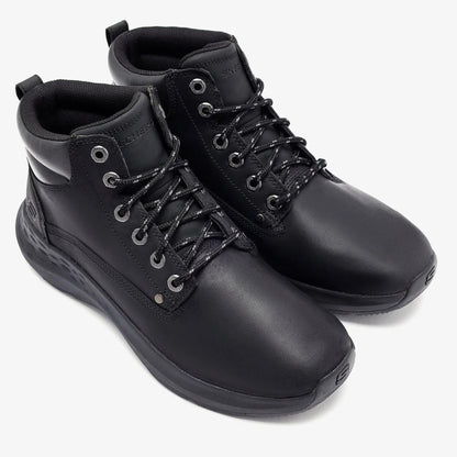 Men's Relaxed Fit Skechers 205175 Parson Ederic Boots - Black