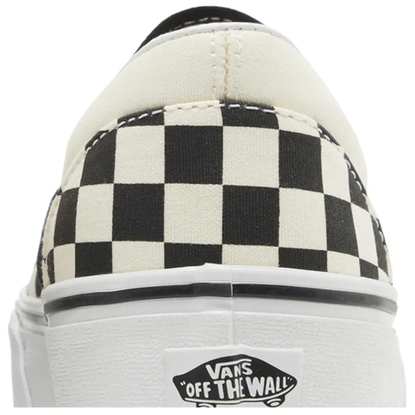 Vans Mens White Classic Slip-On Stackform Sneakers, VN0A7Q5RTYQ