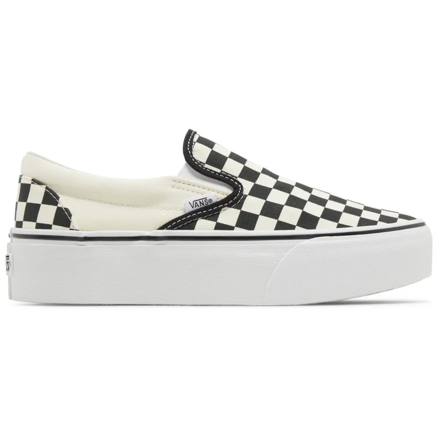 Vans Mens White Classic Slip-On Stackform Sneakers, VN0A7Q5RTYQ