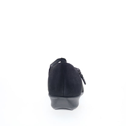 Drew Metro 14794-16 Womens Black Narrow Leather Lifestyle Sneakers Shoes
