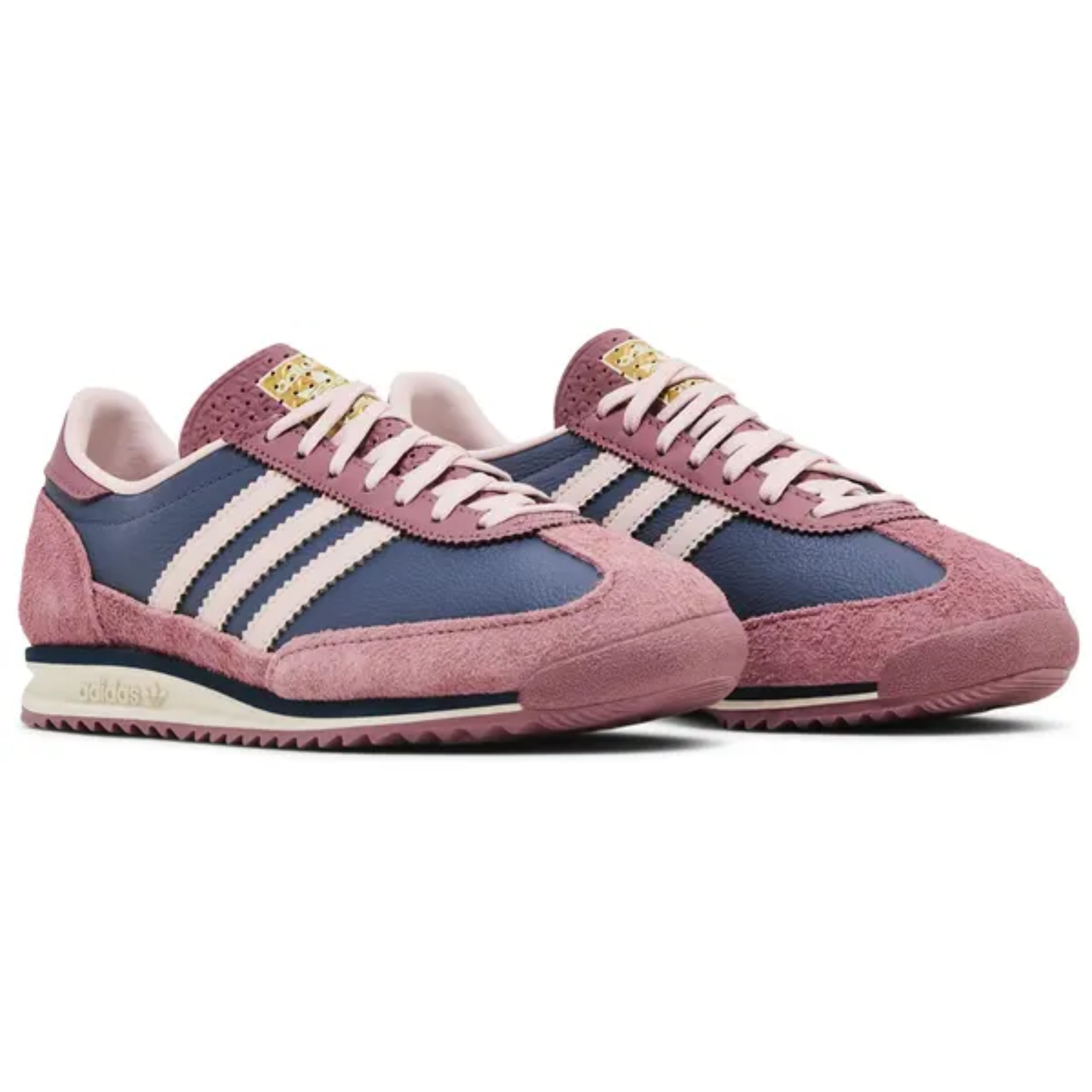 Adidas Originals Women's Pink/Preloved Ink SL72 OG Sneakers, IF1939 (No Box)