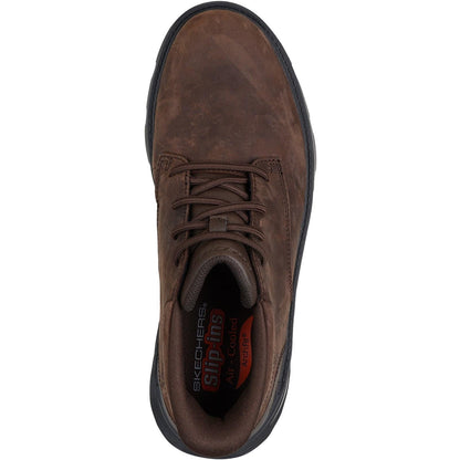 Men's Relaxed Fit Skechers 205514 Slip-ins Arch Fit Garza Ridley Boots