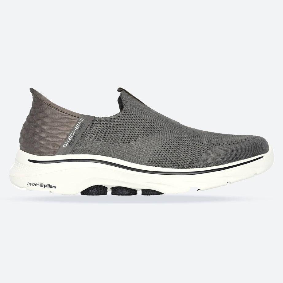 Men's Wide Fit Skechers 216641 Slip-ins Go Walk 7 Easy On 2 Trainers