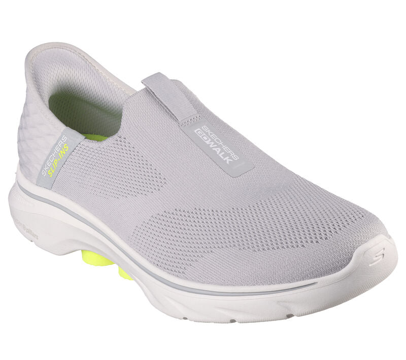 Men's Wide Fit Skechers 216641 Slip-ins Go Walk 7 Easy On 2 Trainers