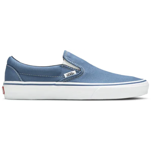 Vans Mens Navy Classic Slip On Shoes, VN000EYENVY