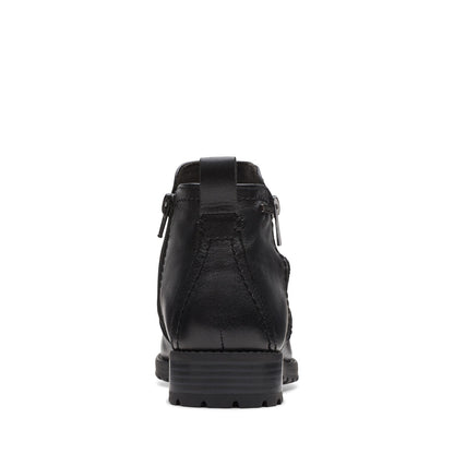 Clarks Aspra Walk Waterproof 26175203 Womens Black Ankle & Booties Boots
