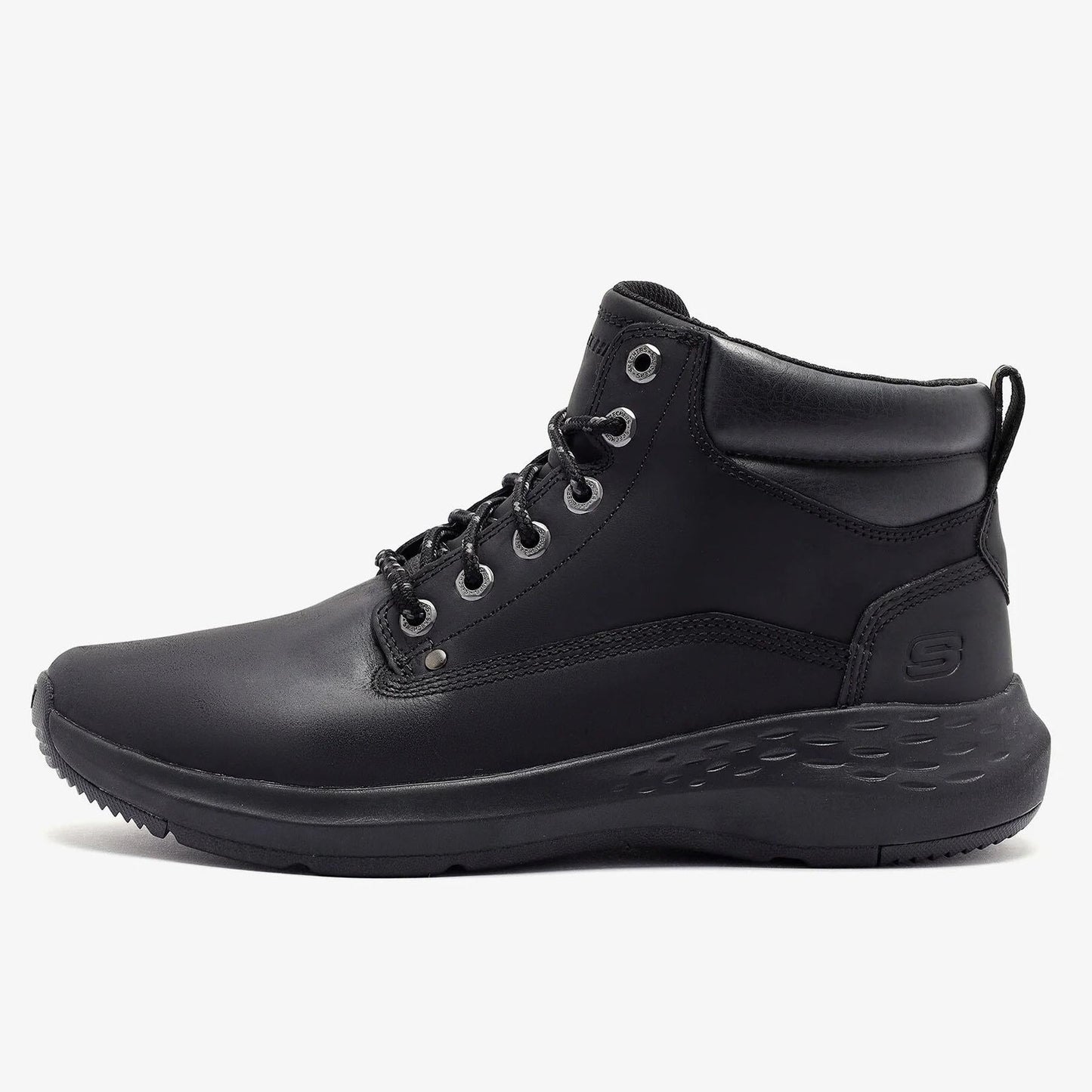 Men's Relaxed Fit Skechers 205175 Parson Ederic Boots - Black