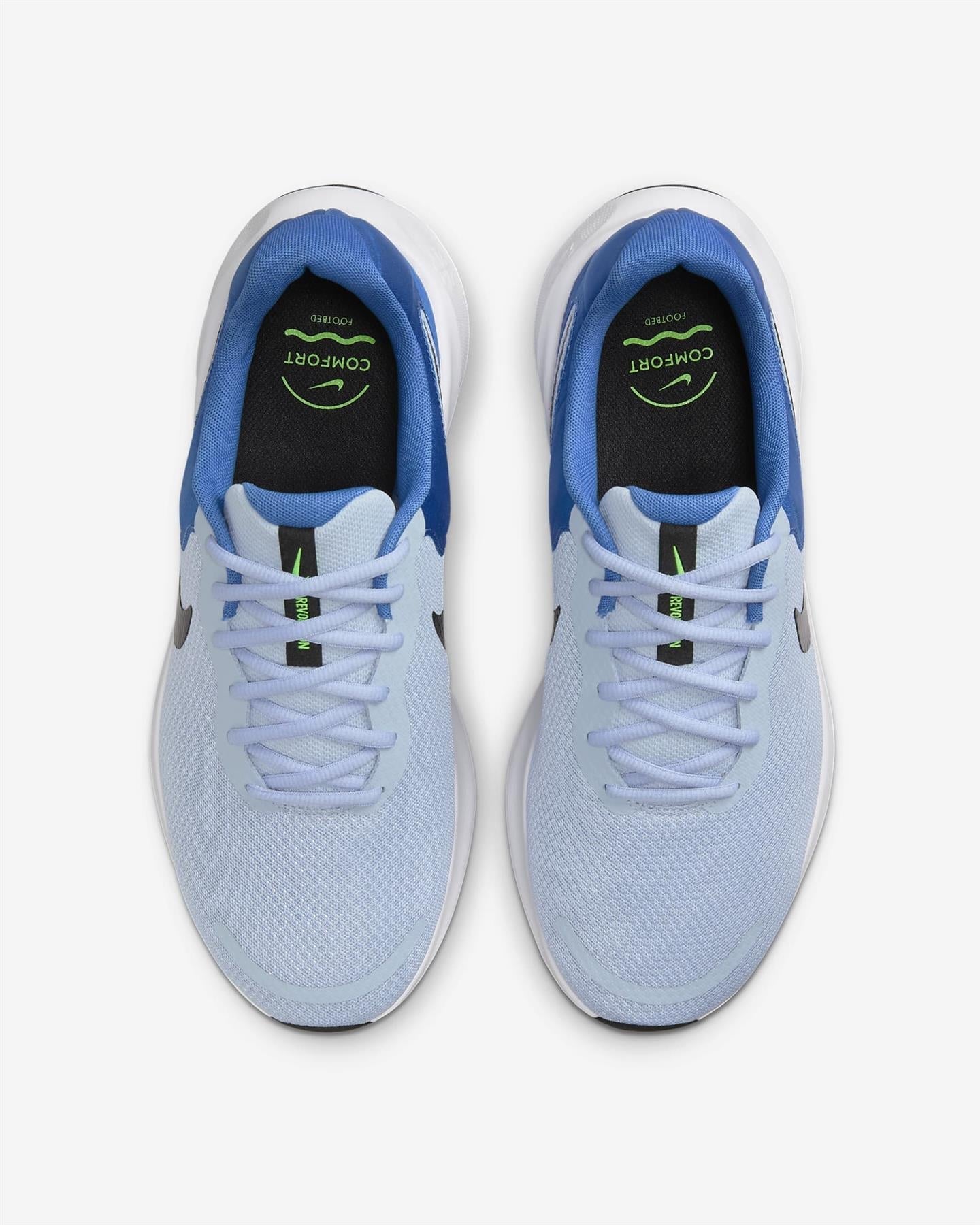 Men's Wide Fit Nike FB8501-402 Revolution 7 Running Trainers