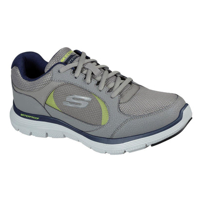 Mens Wide Fit Skechers 232222 Waterproof Luxury Flex Advantage 4.0 Walking Trainers