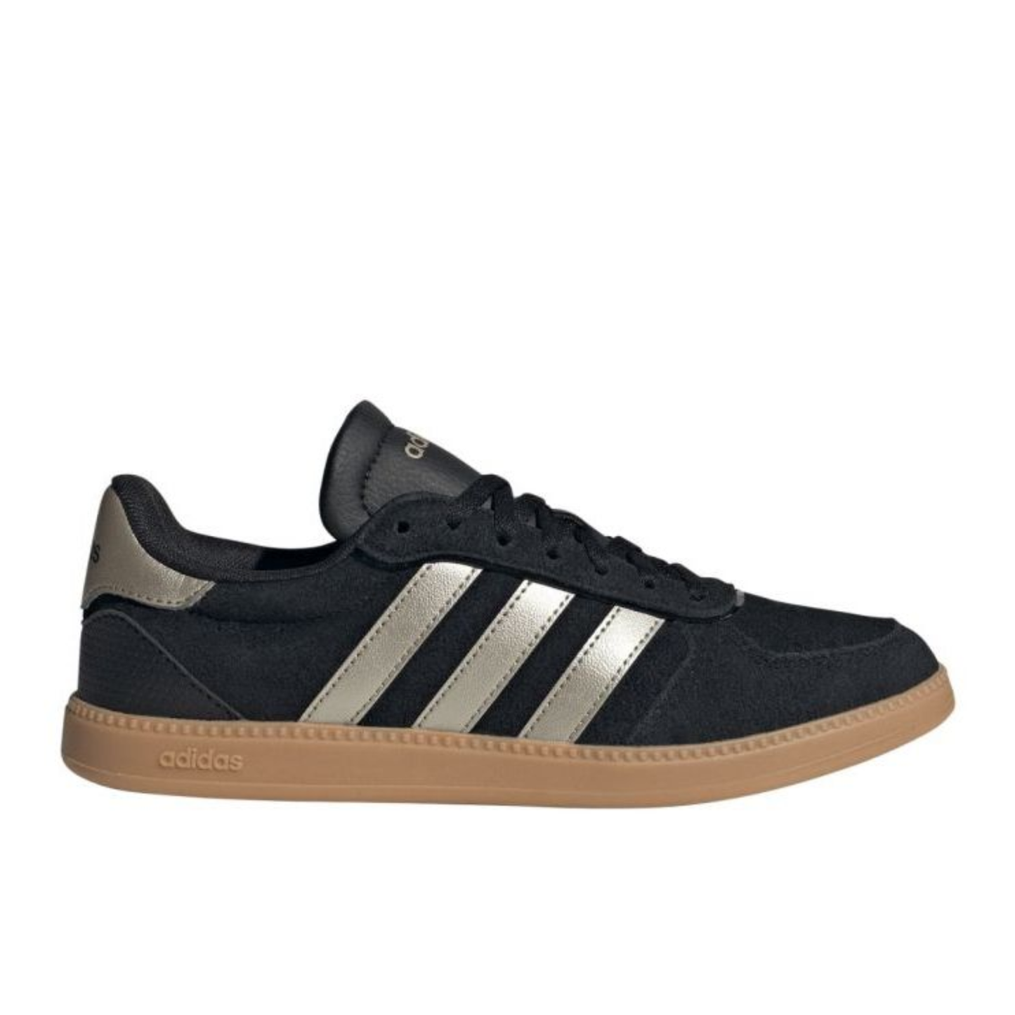 Adidas Women's Black Breaknet Sleek Sneakers, JR0685