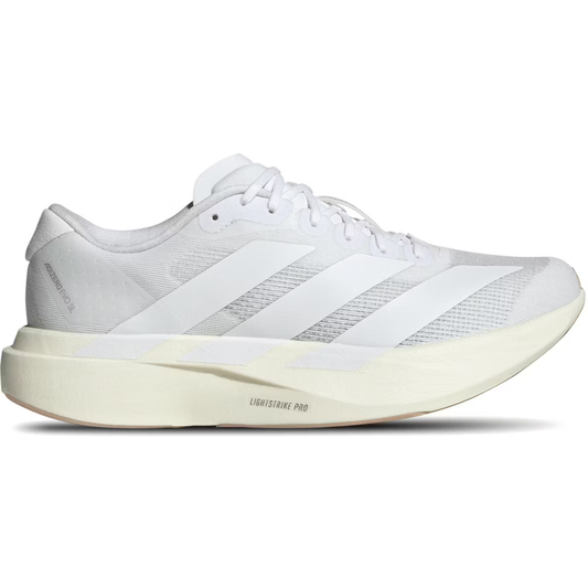Adidas Women's White/Sandstone Adizero Evo SL Sneakers, KI9440