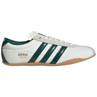 Adidas Originals Women's Off White/Green Tokyo Sneakers, JP9705