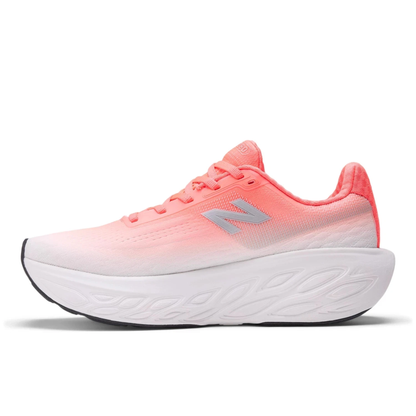 New Balance Women's Orange/White Fresh Foam X 1080v14 Wide Sneakers, W1080X14-D