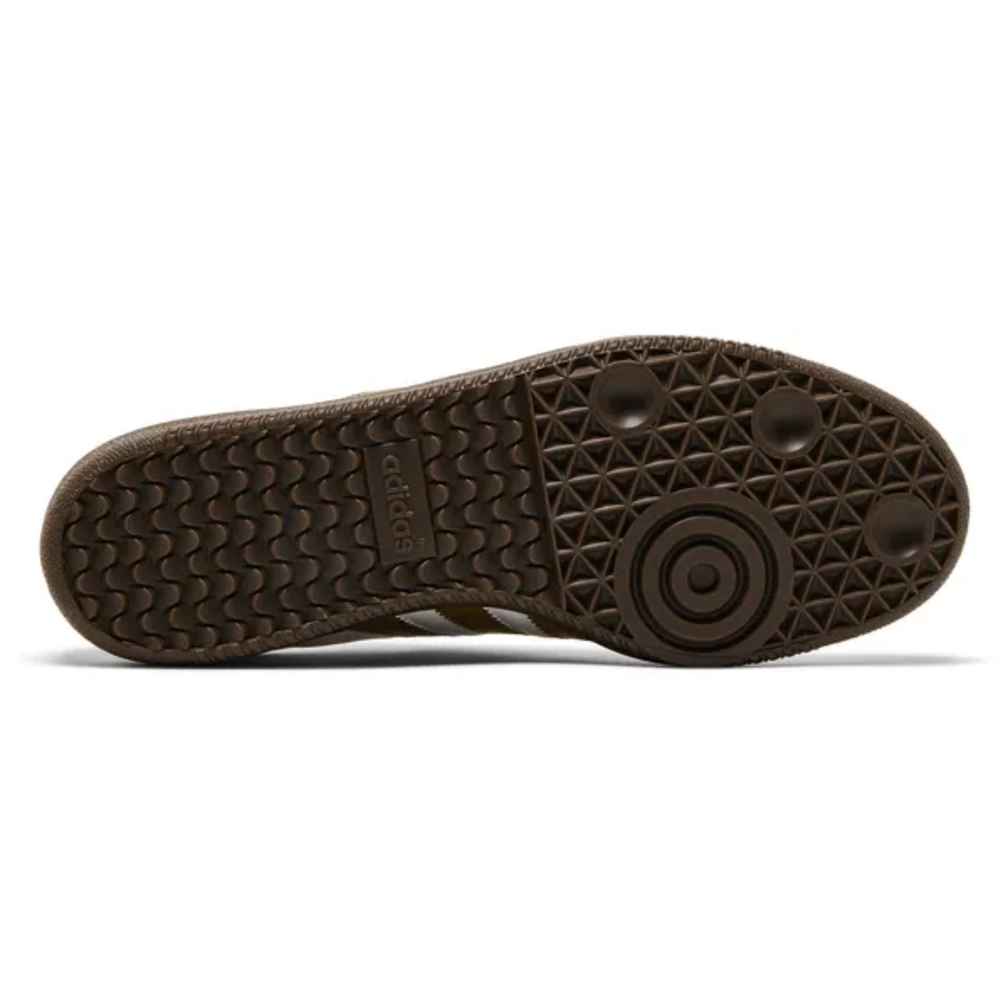 Adidas Originals Men's White/Brown Samba OG Sneakers, JH8796  (No Box)