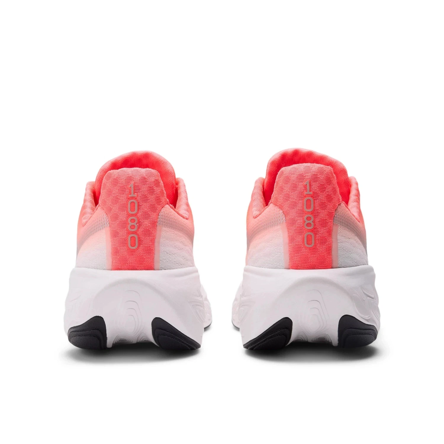 New Balance Women's Orange/White Fresh Foam X 1080v14 Wide Sneakers, W1080X14-D