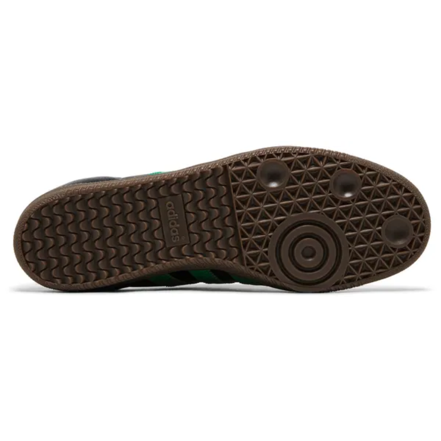Adidas Orignals Women's Black/Green Samba OG Sneakers, IE6520 (No Box)