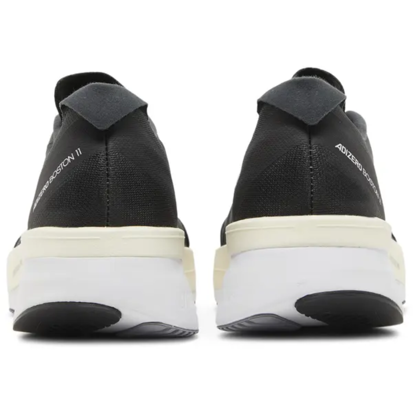 Adidas Men's Black/White Adizero Boston 11 Wide Sneakers, GV9630 (No Box)