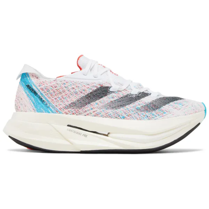 Adidas Men's White/Lucid Cyan, Adizero Prime X 2.0 Strung Shoes, HP9709 (No Box)