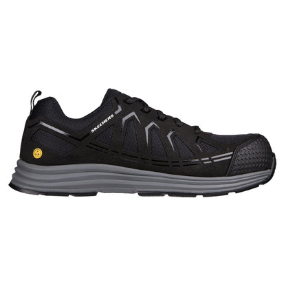 Men's Wide Fit Skechers 200127EC Malad II Safety Trainers