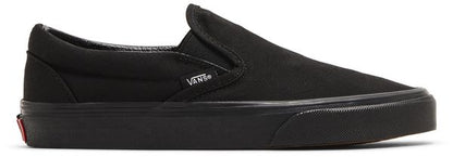 Vans Men's Black Vans Slip On Sneakers, VN000EYEBKA