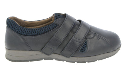 Womens Wide Fit DB Riley Leather Shoes