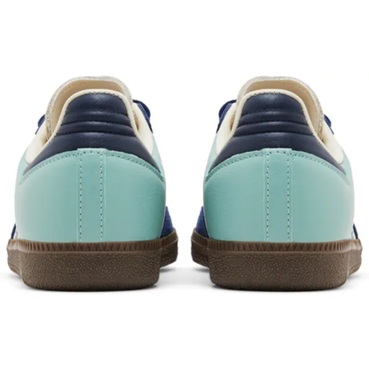 Adidas Originals Women's Hazy Green/Indigo Samba OG Sneakers, JI4208 (No Box)