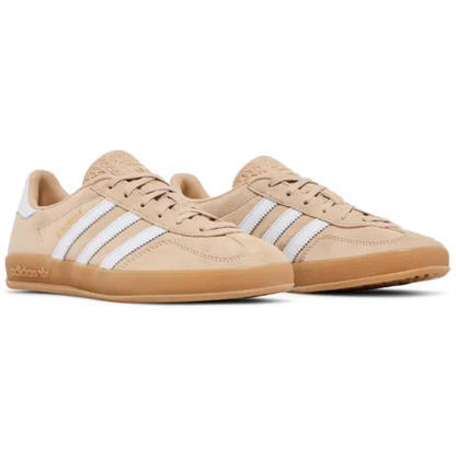 Adidas Originals Women's Cream Gazelle Indoor Sneakers, IH5482 (No Box)