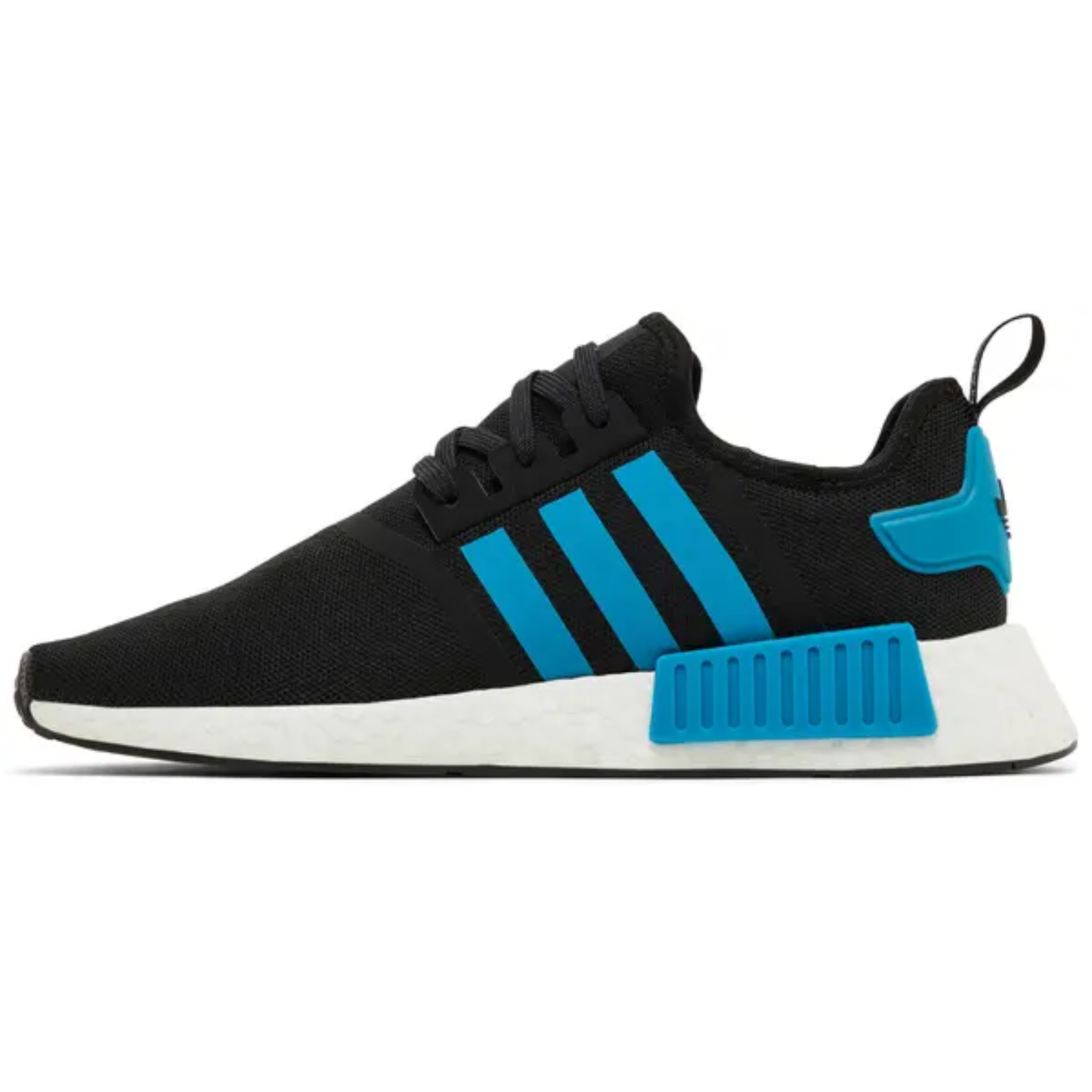 Adidas Men's Black/Active Teal NMD_R1 Sneakers, HQ4461 (No Box)