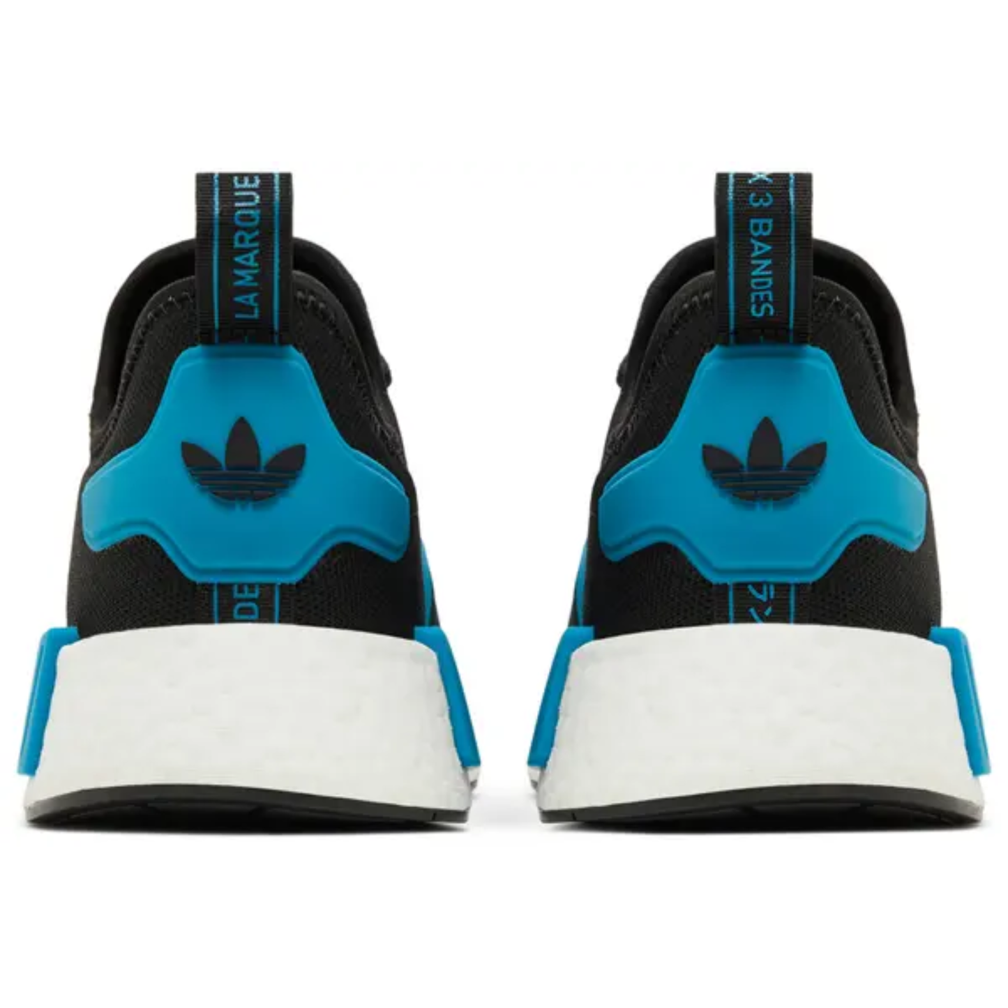Adidas Men's Black/Active Teal NMD_R1 Sneakers, HQ4461 (No Box)