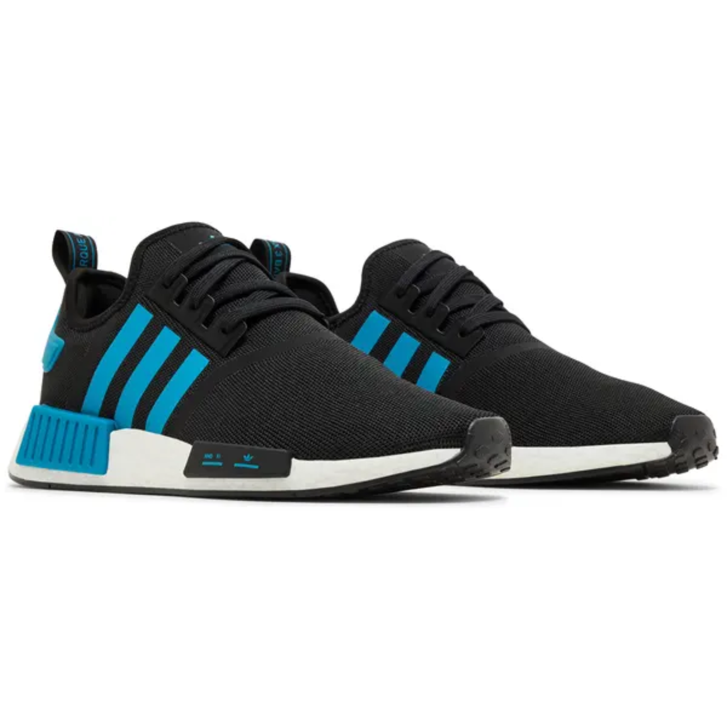 Adidas Men's Black/Active Teal NMD_R1 Sneakers, HQ4461 (No Box)