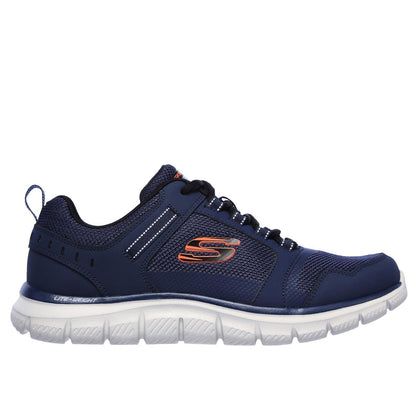 Men's Wide Fit Skechers 232001 Track Knockhill Trainers