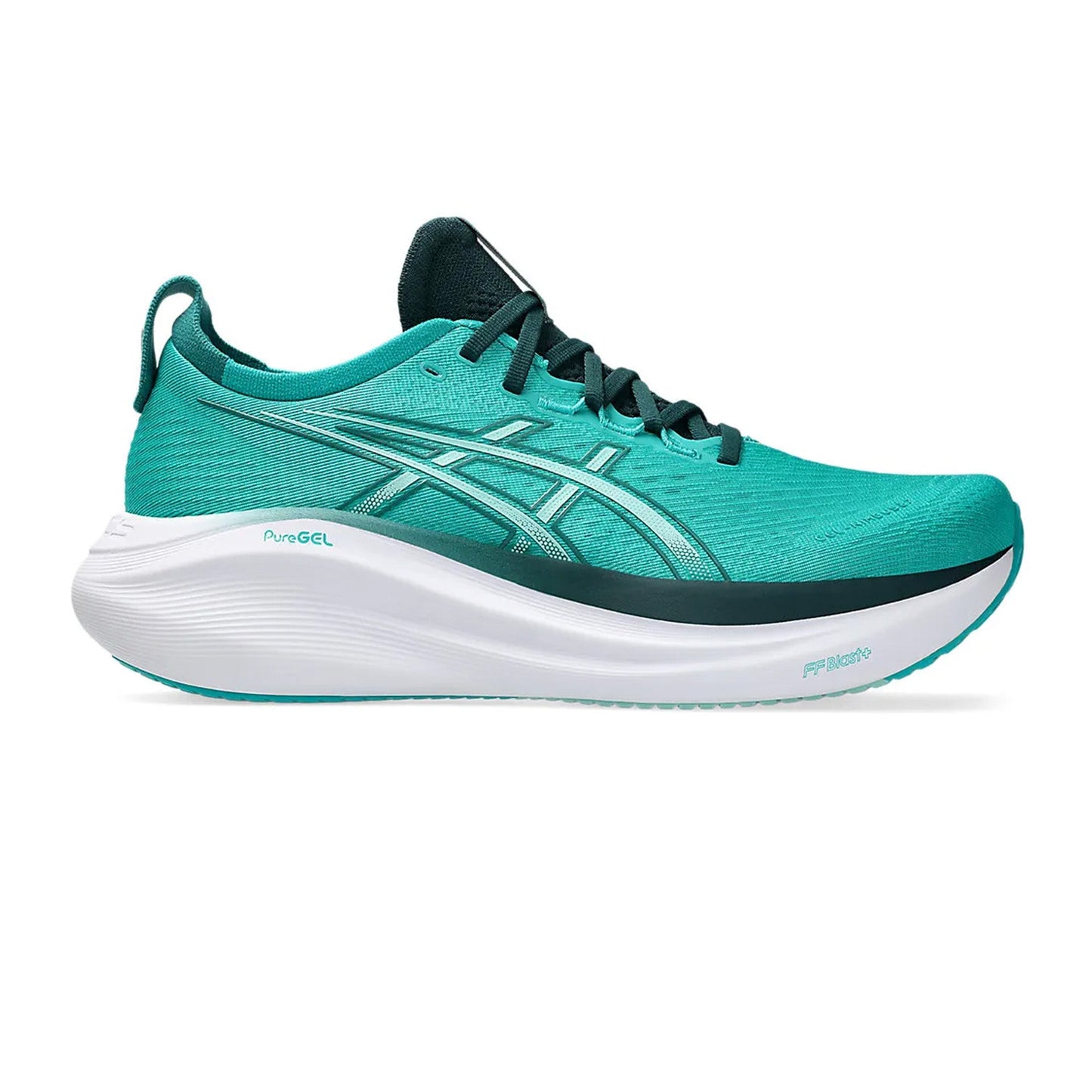 ASICS Gel-Nimbus 27 'Wave Teal Saxon Green' (2025)