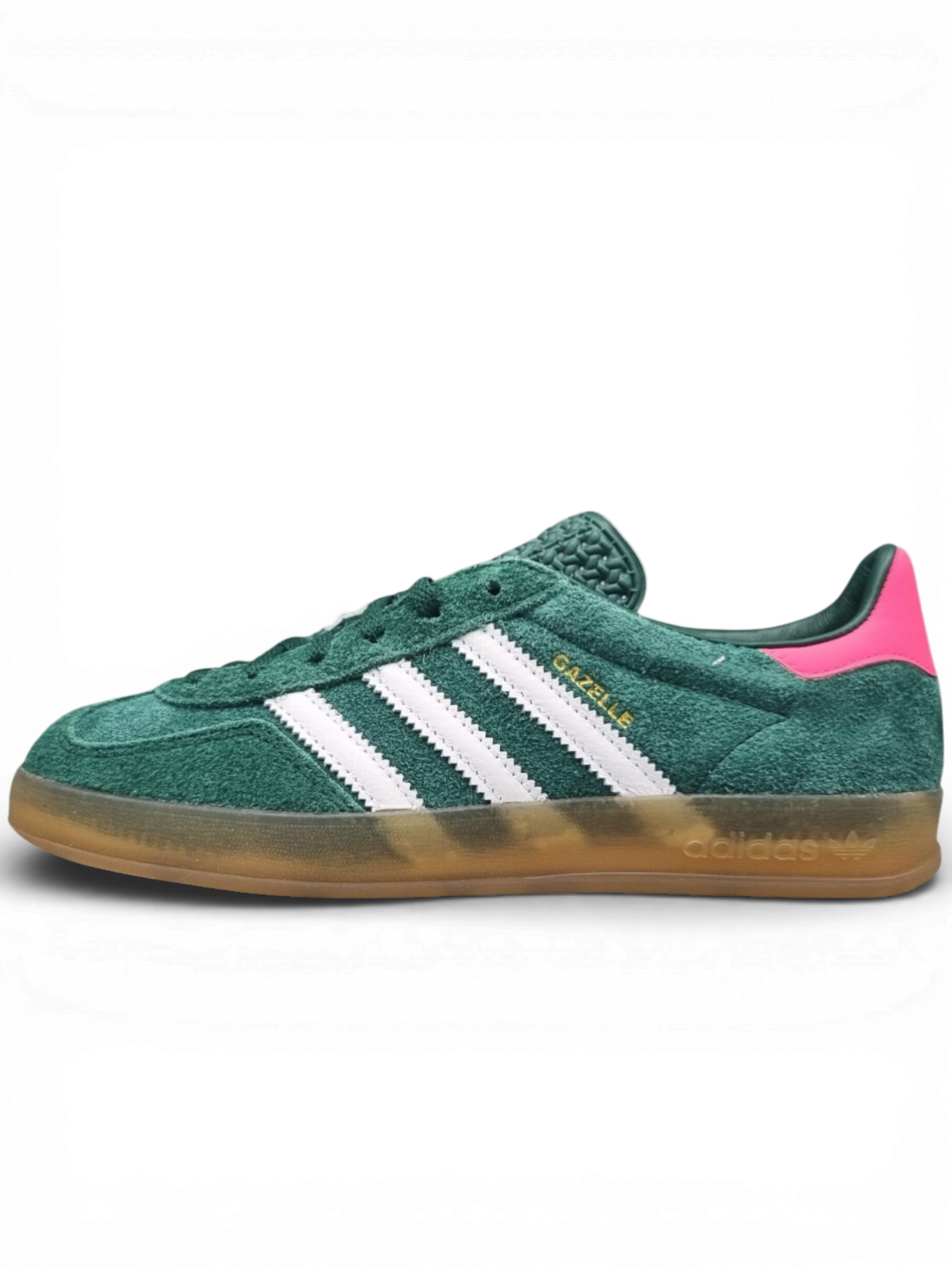 Adidas Gazelle Indoor Collegiate Green Lucid Pink