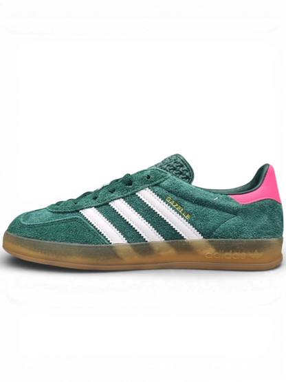 Adidas Gazelle Indoor Collegiate Green Lucid Pink
