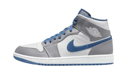 Air Jordan 1 Mid True Blue Cement