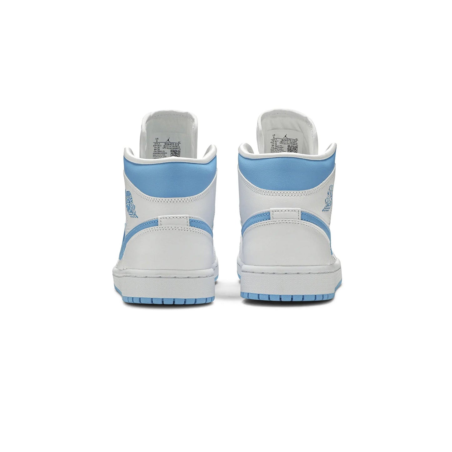 Air Jordan 1 Mid 'UNC' Women's (2020)