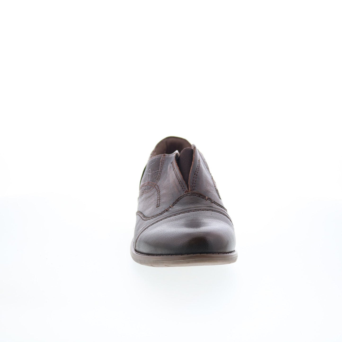 Earth Banyan BANYAN Womens Brown Leather Loafer Flats Shoes