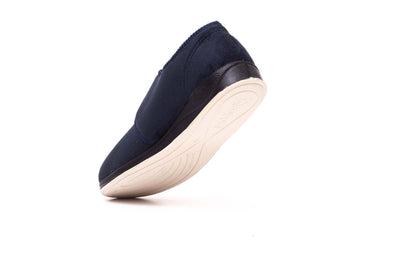 Mens Wide Fit Padders Charles Velcro Slipper